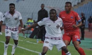 Ntsako Makhubela training with KZN club