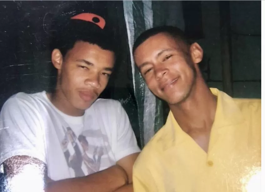 Ronwen Williams and his late brother