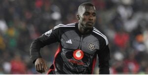 Souaibou Marou in action for Orlando Pirates