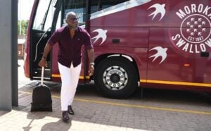 Steve Komphela during his time at Moroka Swallows