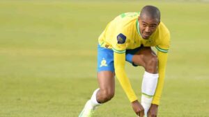 Mamelodi Sundowns star player Thapelo Morena.