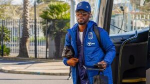 Thato Mokeke in Cape Town City colours.
