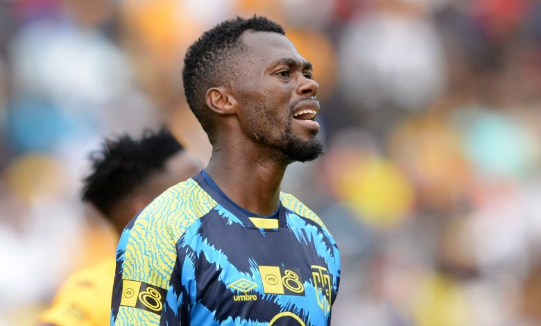 Thato Mokeke in action for Cape Town City