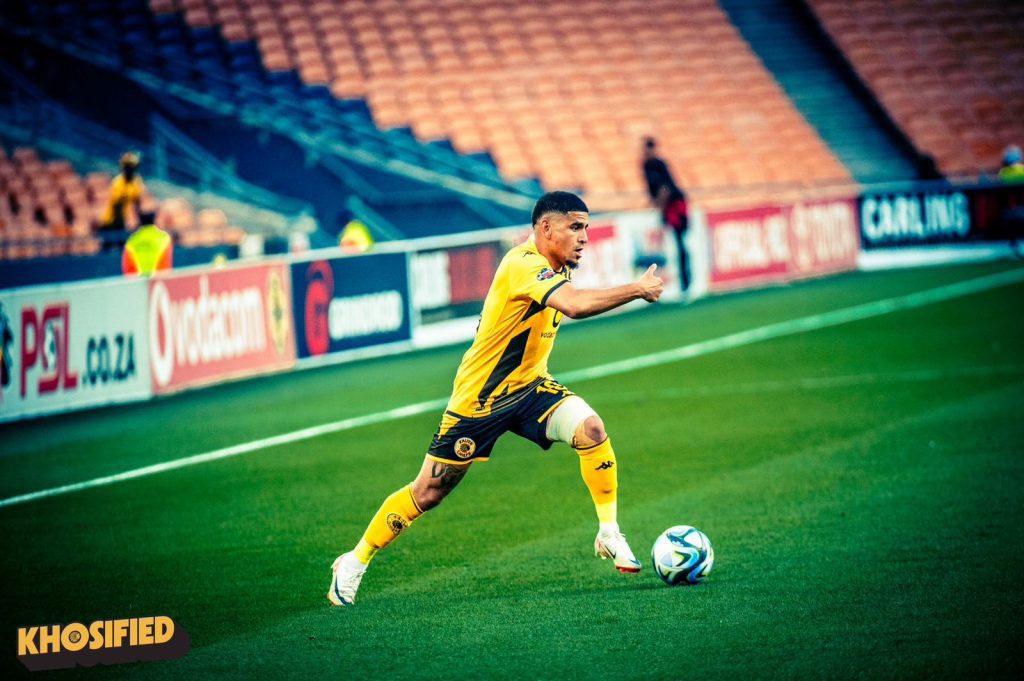 Keagan Dolly in action for Kaizer chiefs