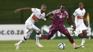 Nedbank Cup Round of 16 clash between AmaTuks and Moroka Swallows.