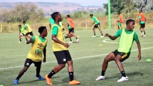 Amajita camp underway at the SAFA Technical Centre in Johannesburg, Gauteng.