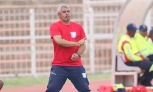 Magesi FC head coach Clinton Larsen