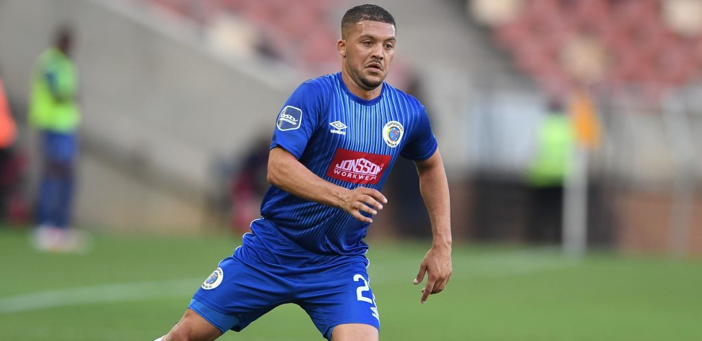 Grant Margeman in SuperSport United colours