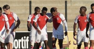 Katleho Maphathe in action for Cape Town Spurs