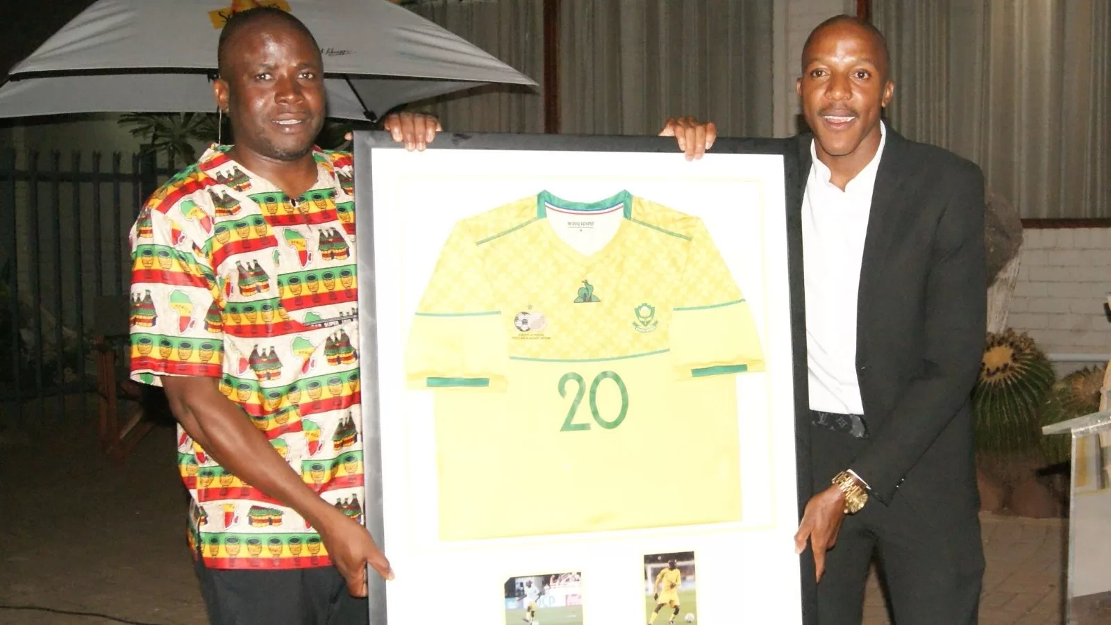 Mamelodi Sundowns defender Khuliso Mudau honoured in his hometown 