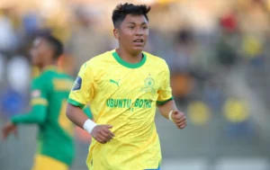 Marcelo Allende of Mamelodi Sundowns
