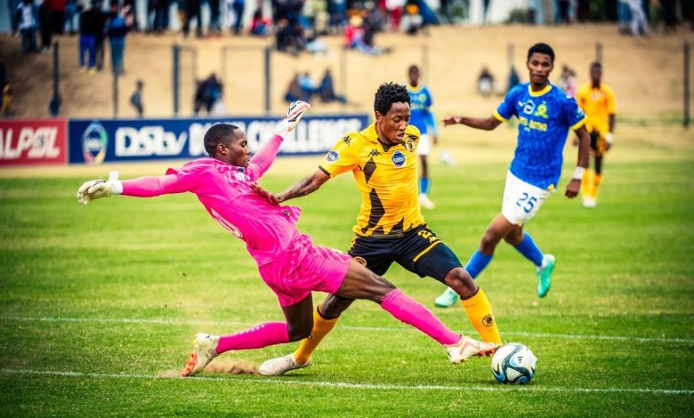Puso Dithejane in action for Kaizer Chiefs DDC team