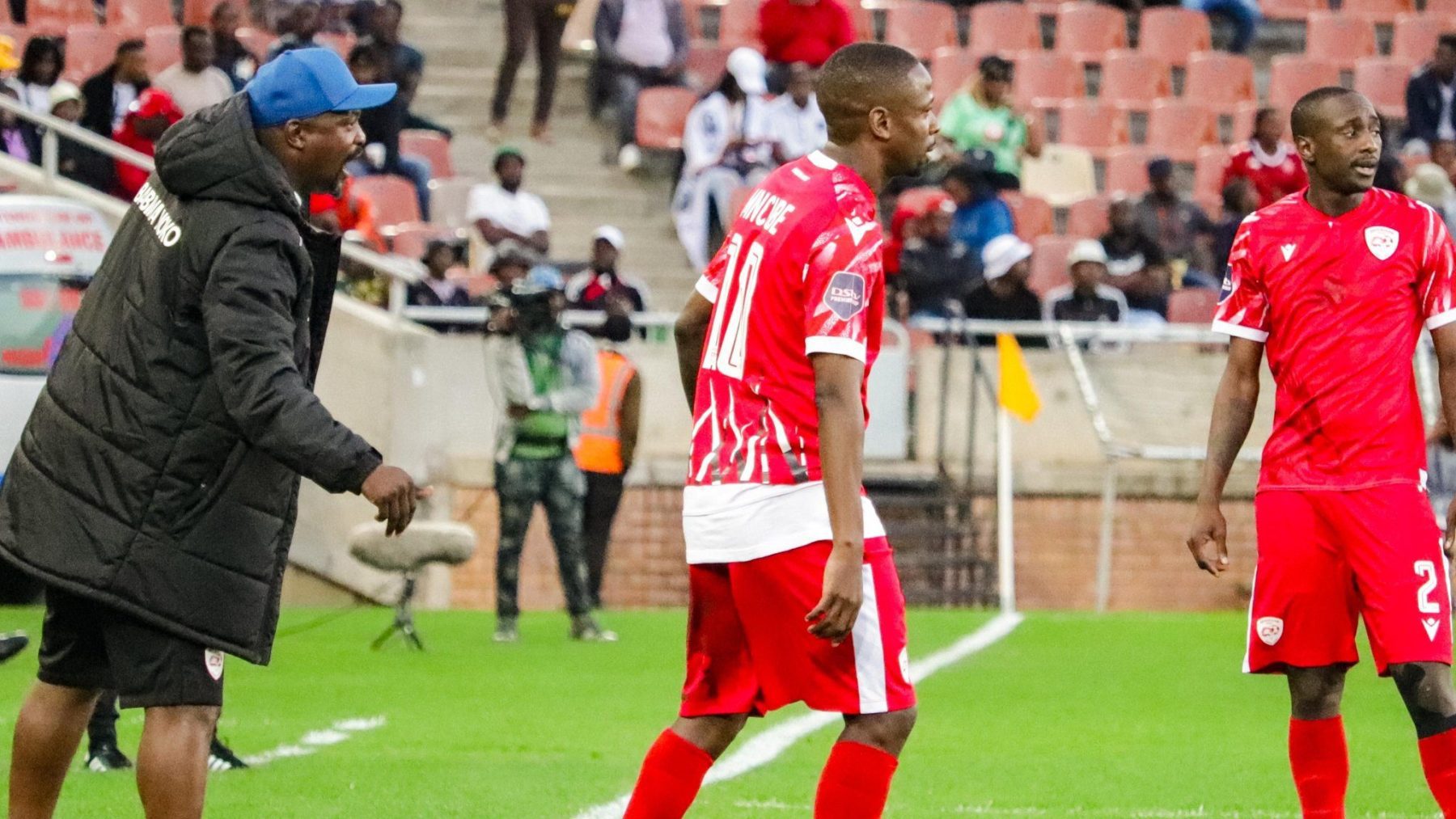 DStv Premiership clash between Sekhukhune United and Orlando Pirates.