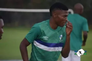 Sekhukhune United's winger Teboho Letsema