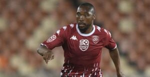 Sibusiso Vilakazi in action for Sekhukhune United