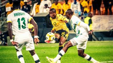 Wandile Duba in action for Kaizer Chiefs in the DStv Premiership