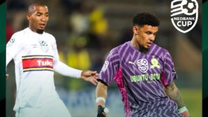 Nedbank Cup quarter-final clash between AmaTuks and Mamelodi Sundowns