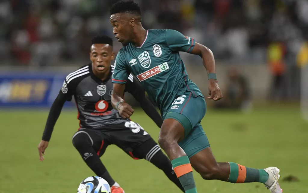 AmaZulu and Orlando Pirates in the Nedbank Cup