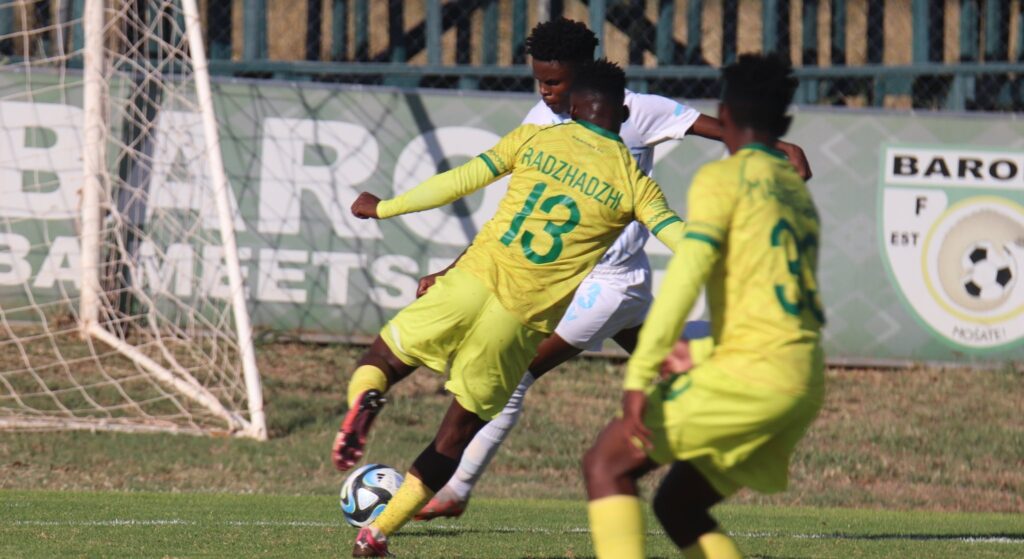 Baroka FC in action in the Motsepe Foundation Championship