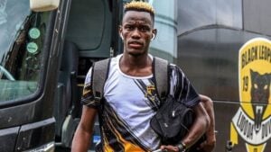 Bethuel Muzeu in Black Leopards colours