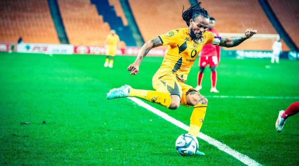 Edmilson Dove in action for Kaizer Chiefs