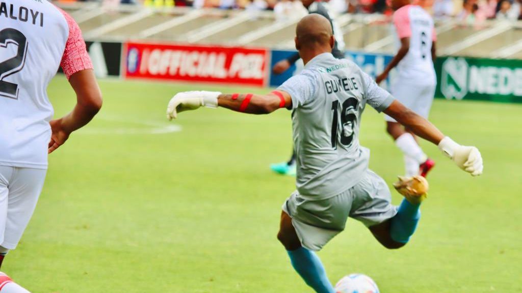 Sphamandla Gumede in action for his former club Dondol Stars