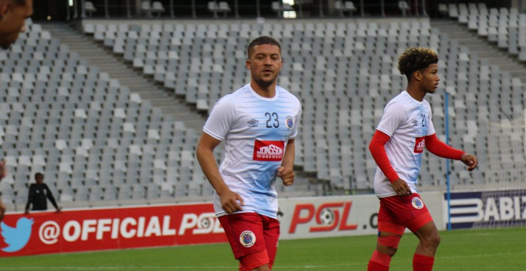 Grant Margeman in SuperSport United colours