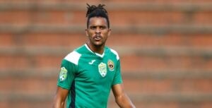 Former SuperSport United striker Jaisen Clifford in action for Cape Town All Stars