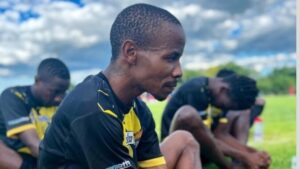 Joseph Molangoane in Sunrise colours.
