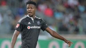 Justice Chabalala during his time at Orlando Pirates