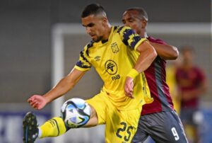 Lorenzo Gordinho in action for Cape Town City FC