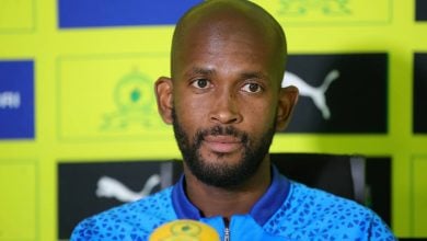 Mosa Lebusa during Mamelodi Sundowns presser