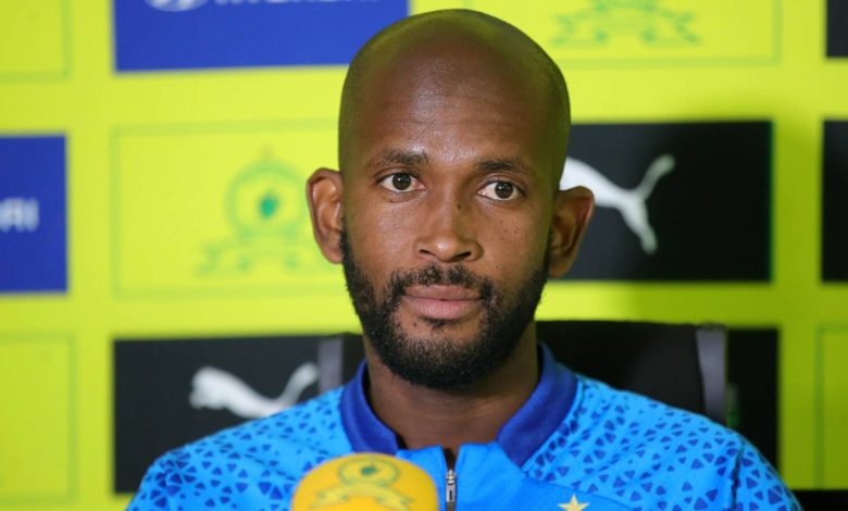 Mosa Lebusa during Mamelodi Sundowns presser