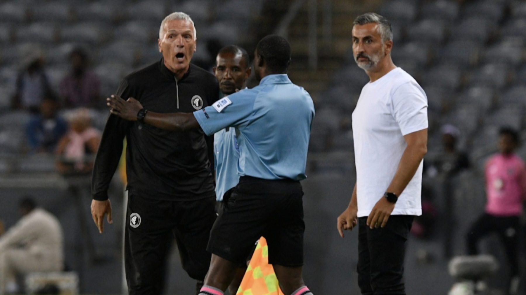 Why Middendorp is irritated by head of referees Abdul Ebrahim
