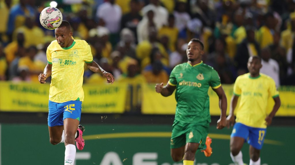 CAF Champions League quarter-final second-leg clash between Mamelodi Sundowns and Yanga SC.
