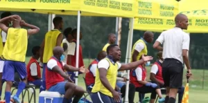 Njapela FC head coach Tshepo Motsoeneng