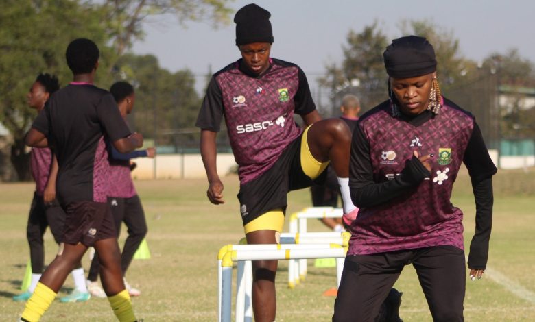 Banyana Banyana players during training session