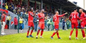 Baraka Majogoro in action for Chippa United