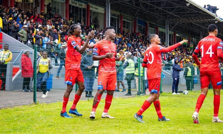 Baraka Majogoro in action for Chippa United