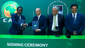 CAF signs historic MoU with Africa’s leading University of Cape Town (UCT) focused on training African Football Administrators