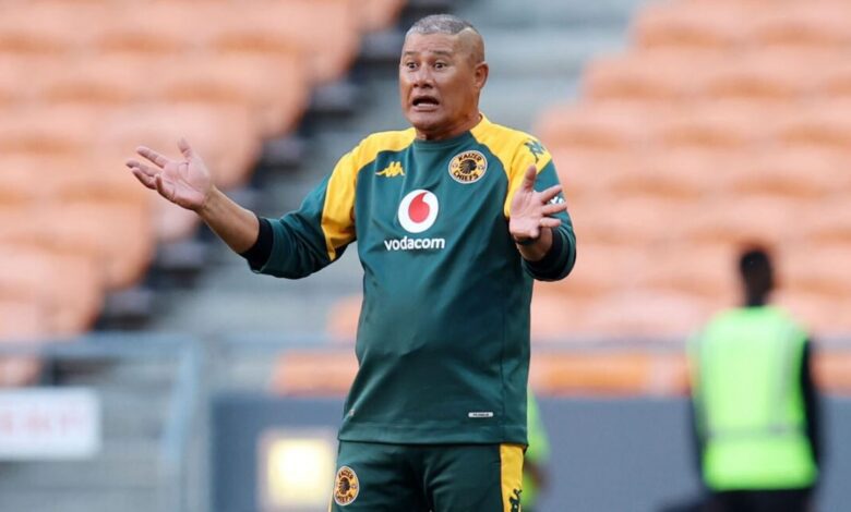 Cavin Johnson of Kaizer Chiefs during a training session at FNB Stadium