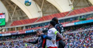 Chippa United in action against Orlando Pirates