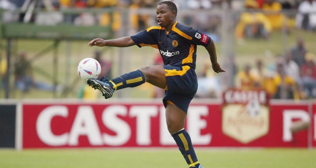 Collins Mbesuma during his time at Kaizer Chiefs