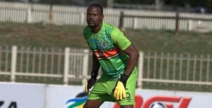 Edward Maova in action for AmaTuks in the Motsepe Foundation Championship