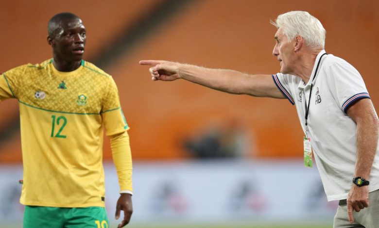 Bafana Bafana squad: Broos on why he ommited Hlongwane & Blom