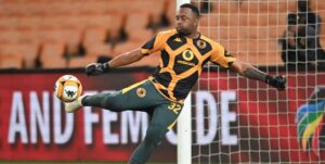 Itumeleng Khune in action for Kaizer Chiefs