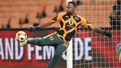 Itumeleng Khune in action for Kaizer Chiefs
