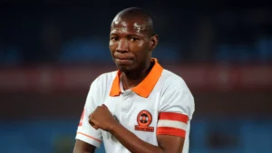 Jabu Maluleke during his days as Polokwane City FC captain
