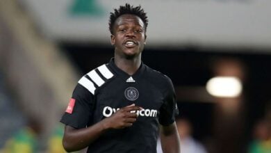 Justice Chabalala during his time at Orlando Pirates