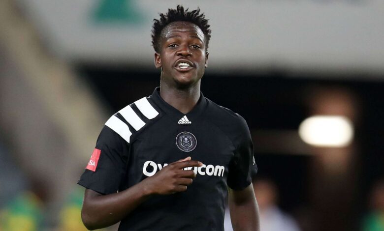 Justice Chabalala during his time at Orlando Pirates